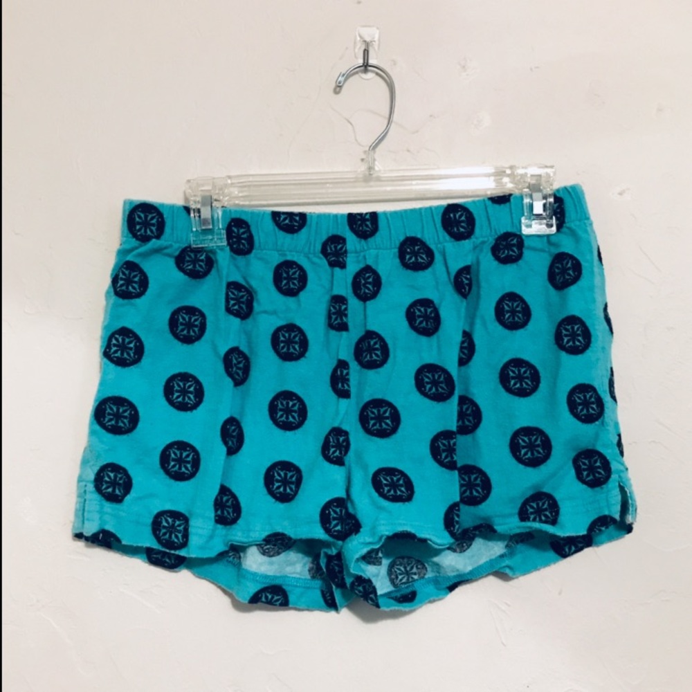 Rustic Cuff Turquoise Pajama Shorts